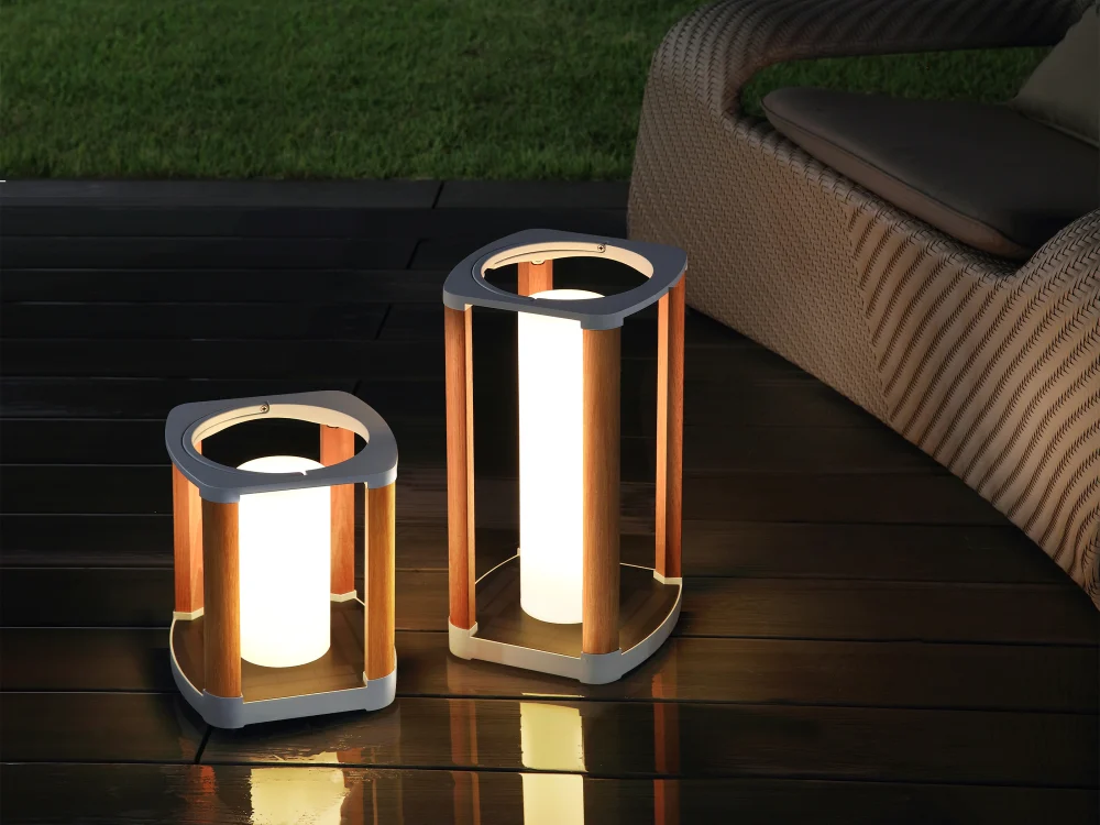 Lampă de grădină și terasă solară 230 x 230 x 275 mm