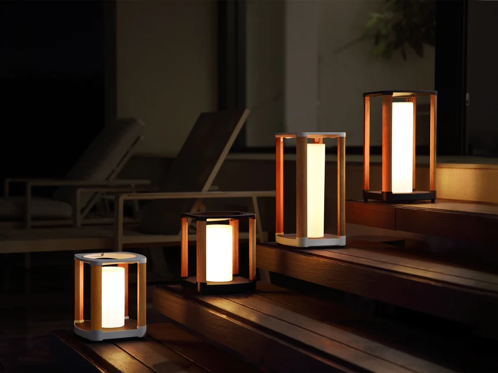 Lampă de grădină și terasă solară 230 x 230 x 275 mm