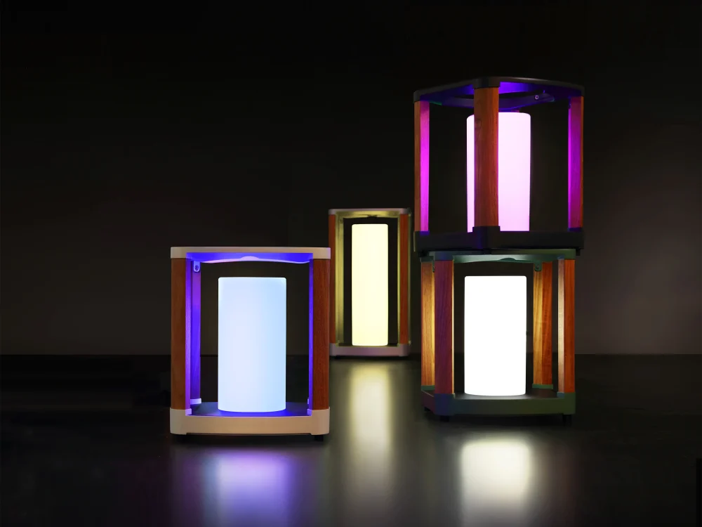 Lampă de grădină și terasă solară 230 x 230 x 275 mm