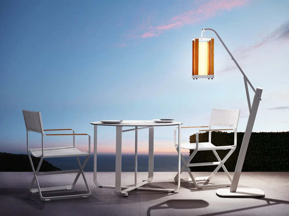 Suport pentru lampă de grădină și terasă solară